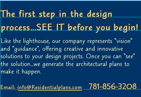 The first step in the design process...SEE IT before you begin!