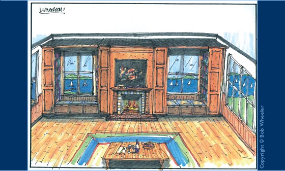 Color Perspective Drawing